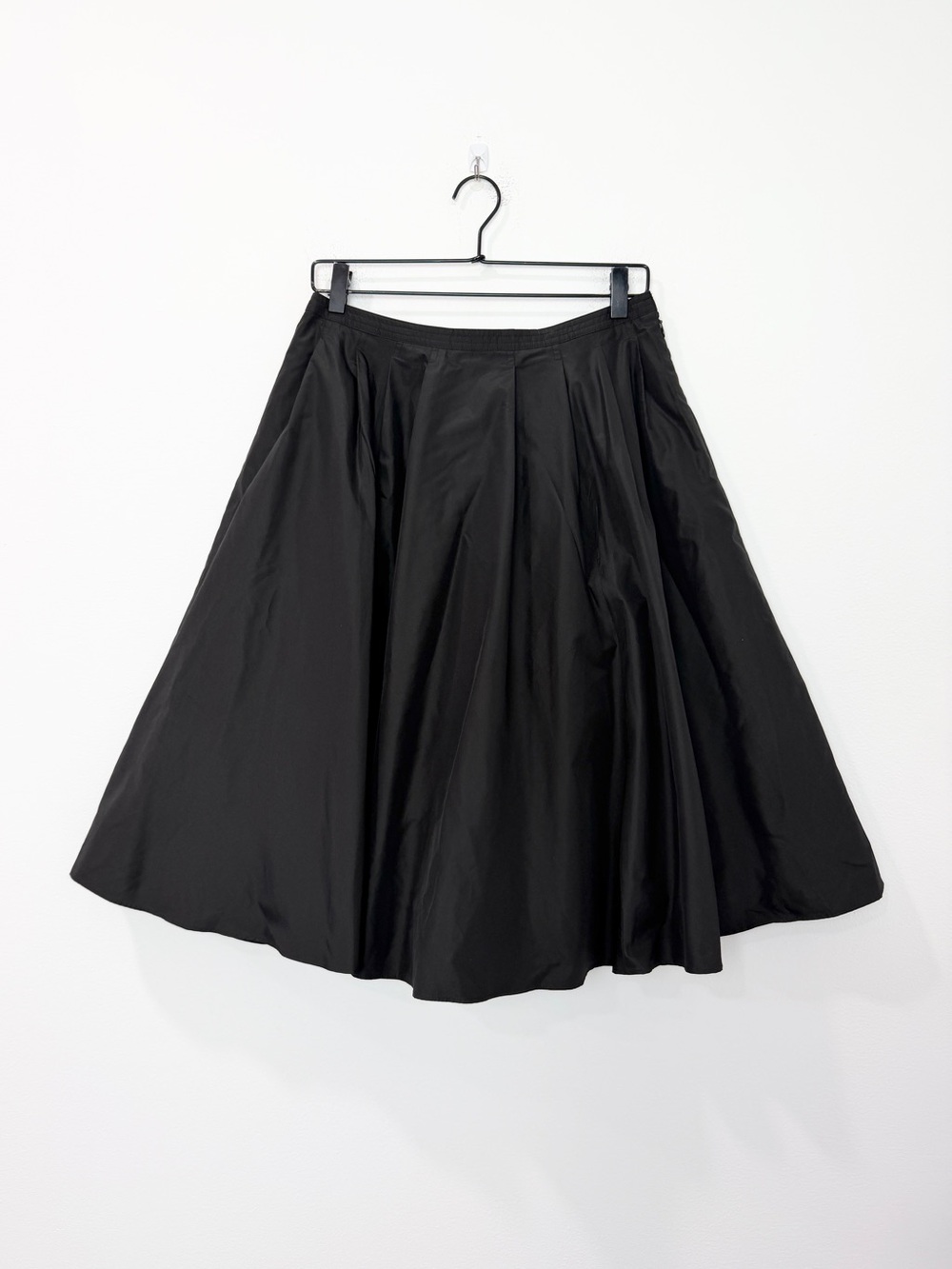 Sundance Silk Aline Full Skirt in Black Size 6